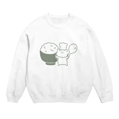 やまもりごはん Crew Neck Sweatshirt