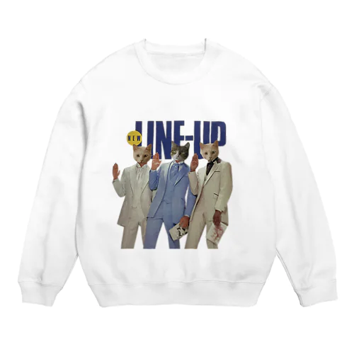 nya line up  Crew Neck Sweatshirt