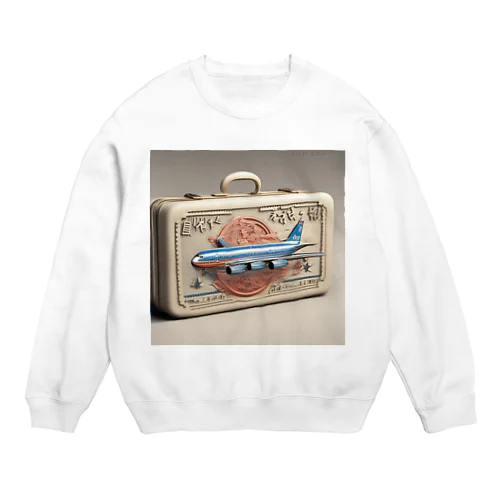 旅行気分 Crew Neck Sweatshirt