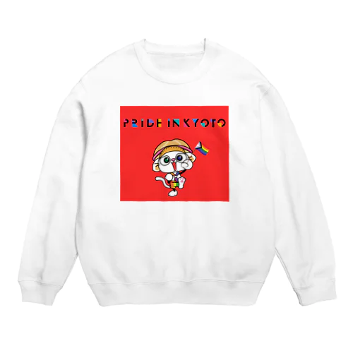 ことにゃんRED Crew Neck Sweatshirt