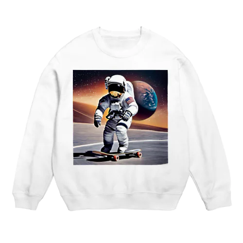 ここでなら出来る Crew Neck Sweatshirt