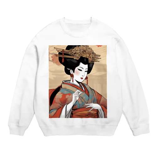 Japanese Courtesan Bloom Tee ”Geisha” スウェット