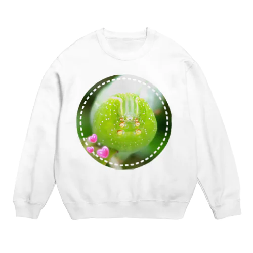 幼虫はアイドル♡ Crew Neck Sweatshirt