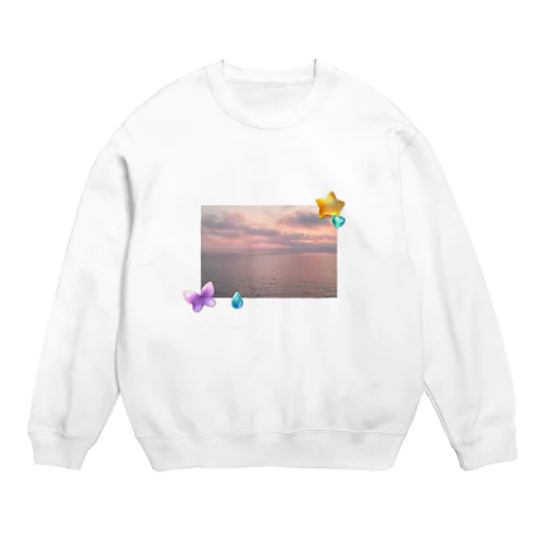 海へ行こうスウェット Crew Neck Sweatshirt