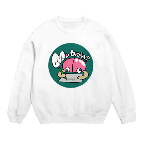 Mybrain大脳くん　グッズ Crew Neck Sweatshirt