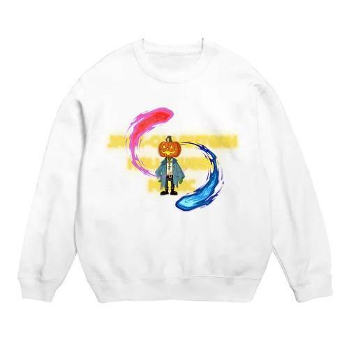 ジャック・オ・ランタンのハロウィンマジック Crew Neck Sweatshirt