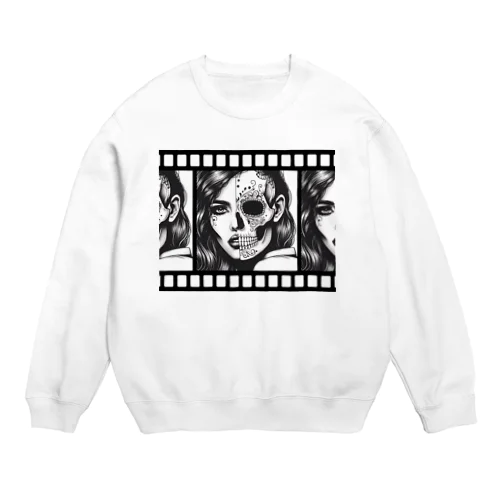 スケルトンアクトレス Crew Neck Sweatshirt