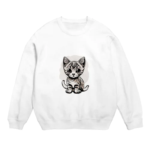 ショートヘア・スウィーティーズ Crew Neck Sweatshirt