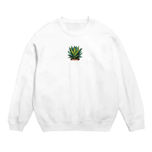 プランツパラダイスグリーンアガベ Crew Neck Sweatshirt