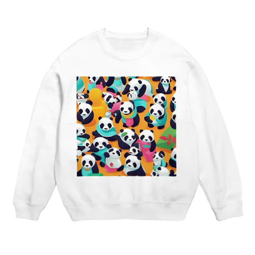 PANDAグラフィック Crew Neck Sweatshirt