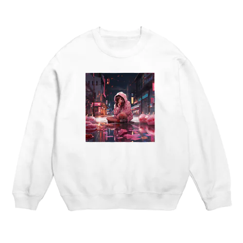 Refreshing Crew Neck Sweatshirt