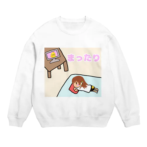 ゴリピヨぴょん時々どうぶつたち Crew Neck Sweatshirt