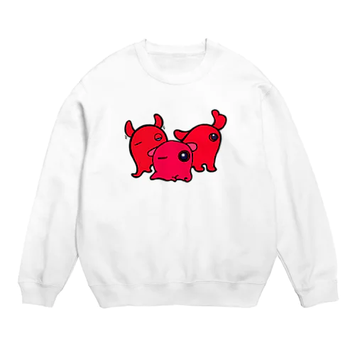 メンメンメンダコ Crew Neck Sweatshirt