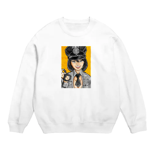 逮捕！警子ちゃん！ Crew Neck Sweatshirt