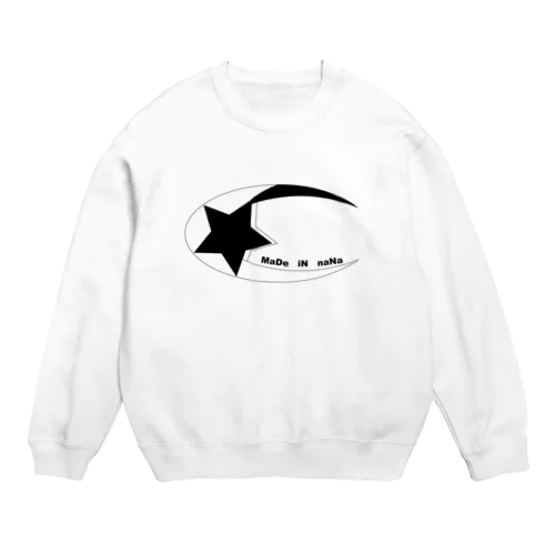 私がstarをbornします。☆ Crew Neck Sweatshirt