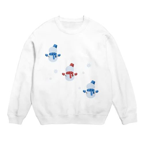 雪だるま Crew Neck Sweatshirt