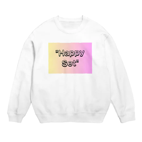 "Positive Thinking" Crew Neck Sweatshirt