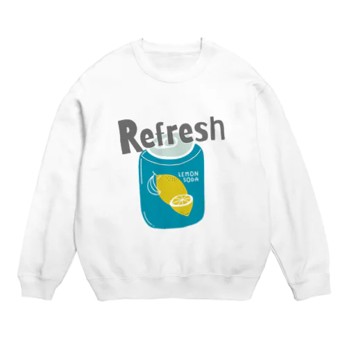 リフレッシュ Crew Neck Sweatshirt