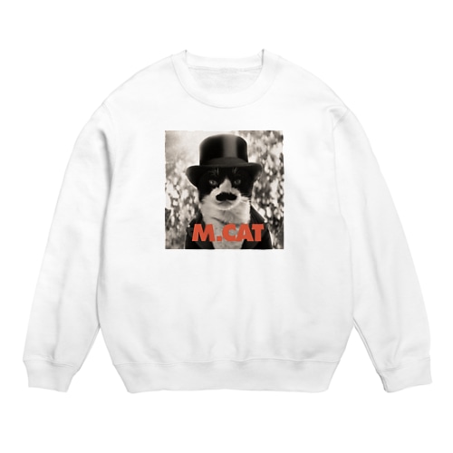 CATLES M.CAT マリオキャット Crew Neck Sweatshirt