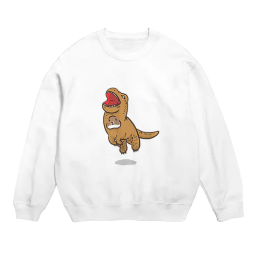 ティラノうさぎ Crew Neck Sweatshirt