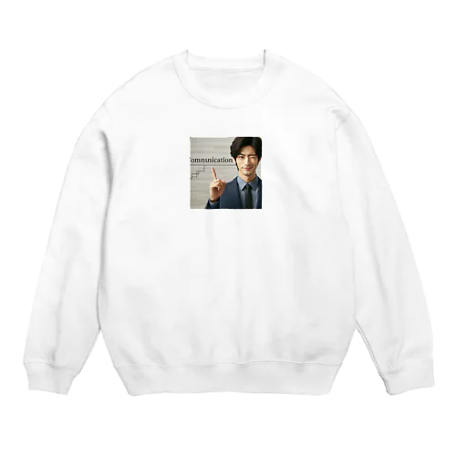 イケメンサラリーマン Crew Neck Sweatshirt