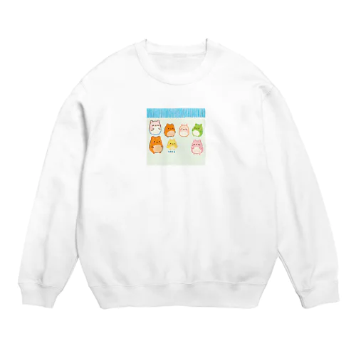 ずんぐりむっくり Crew Neck Sweatshirt