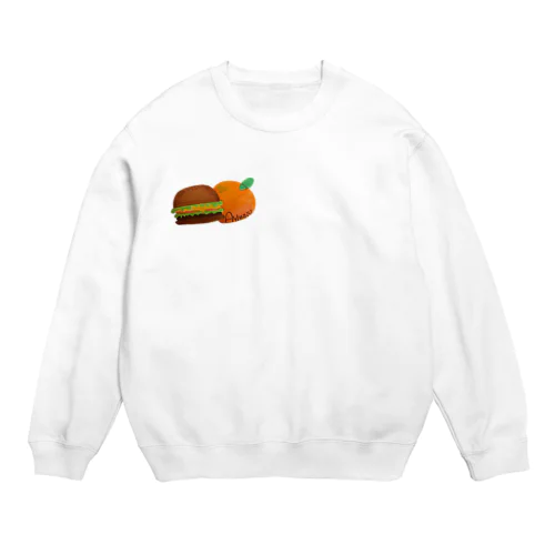 あやんぬ🍔🍊グッズ Crew Neck Sweatshirt