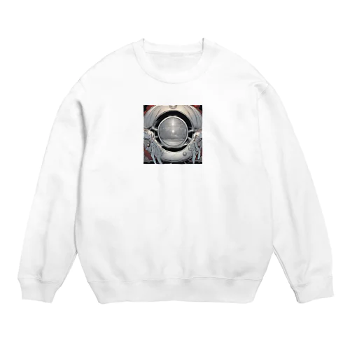 調整中のリングの明るい写真 Crew Neck Sweatshirt