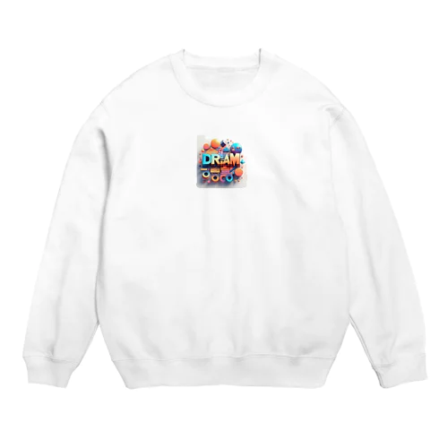 DREAMのロゴ入りイラストグッズ Crew Neck Sweatshirt