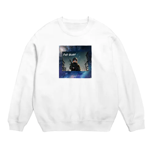 NO WAR Crew Neck Sweatshirt