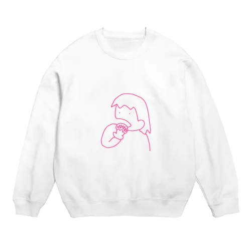 ワッフル姉さん Crew Neck Sweatshirt