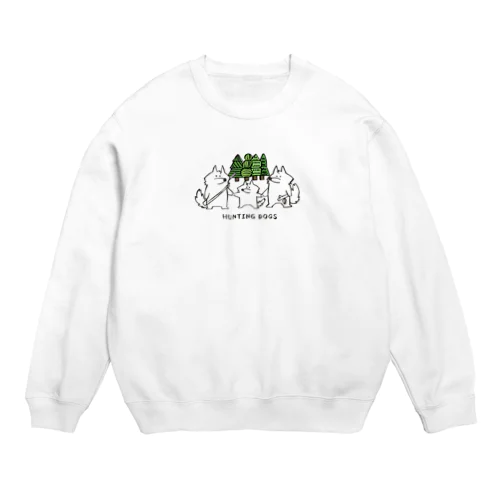 HUNTING DOGS Crew Neck Sweatshirt