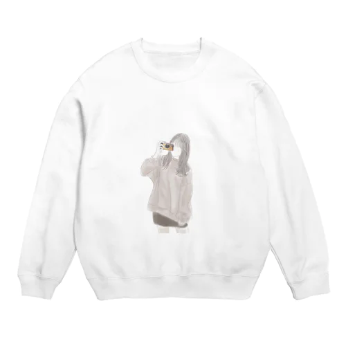 𝚃𝚊𝚔𝚎 𝚊 𝚙𝚒𝚌𝚝𝚞𝚛𝚎. Crew Neck Sweatshirt