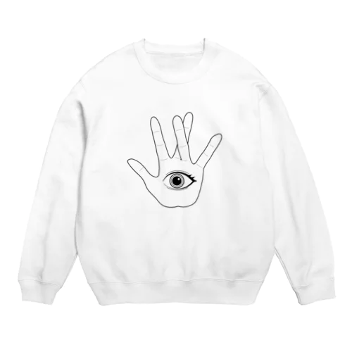 HAND EYEーWONDEELS(ワンディールズ) Crew Neck Sweatshirt