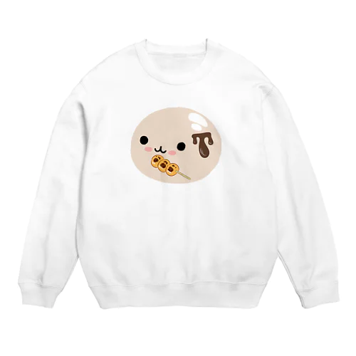 みたらし団子のたまちゃん Crew Neck Sweatshirt