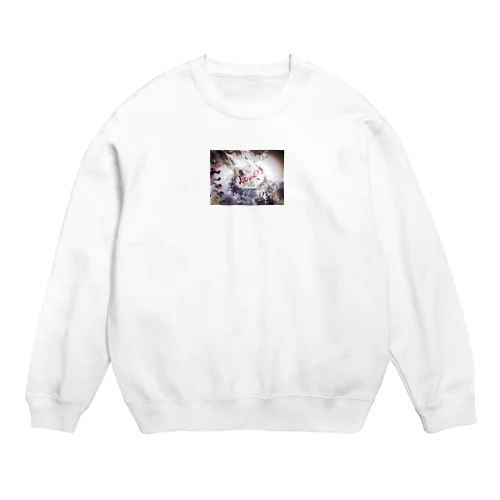 love うぐ Crew Neck Sweatshirt