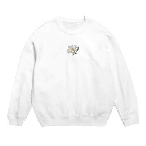 心を洗い清めてくれる美しい花 Crew Neck Sweatshirt