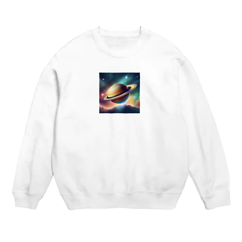 POWER OF SATURN Crew Neck Sweatshirt