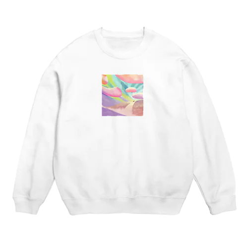 夢の中へ Crew Neck Sweatshirt