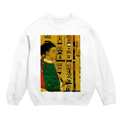 ヒエログリフ×フェルメール Crew Neck Sweatshirt