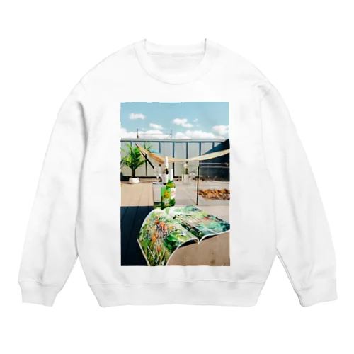 ルーフトップの風景 Crew Neck Sweatshirt