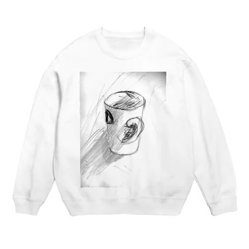 肉襦袢削助 Crew Neck Sweatshirt