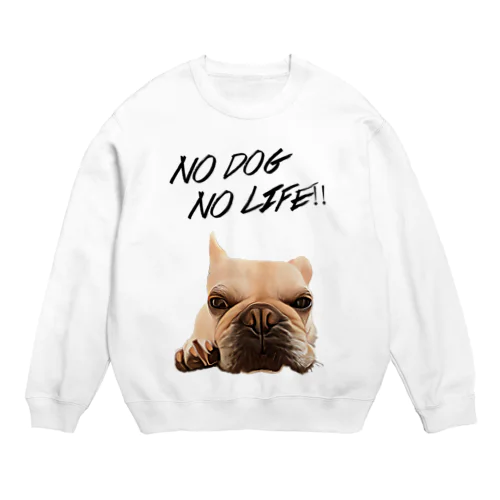 NO DOG NO LIFE!!フレンチブルドッグ 맨투맨