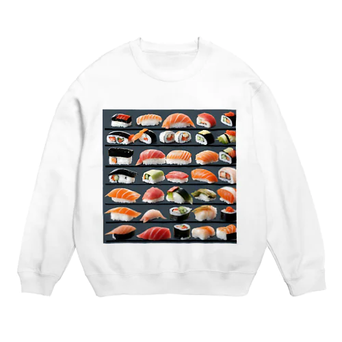 和の心　寿司 Crew Neck Sweatshirt