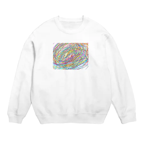 いろいろ線 Crew Neck Sweatshirt