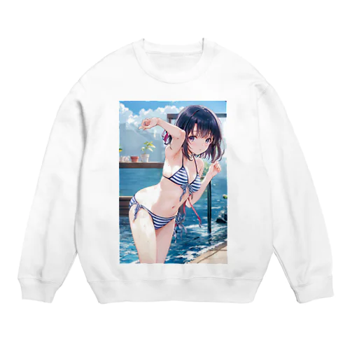 デジタル夢幻アートシリーズ Crew Neck Sweatshirt