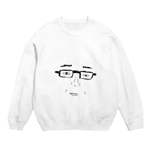 友達の豚君 Crew Neck Sweatshirt