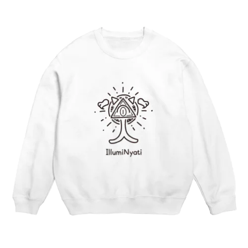 IllumiNyatiグッズ Crew Neck Sweatshirt