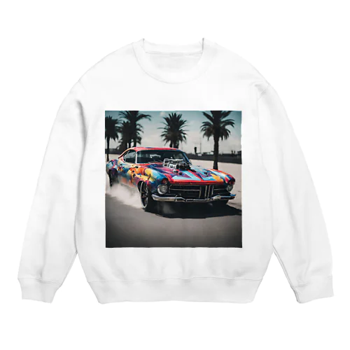 外車　かっこいい Crew Neck Sweatshirt