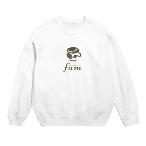 ハンモックカフェfam  Crew Neck Sweatshirt